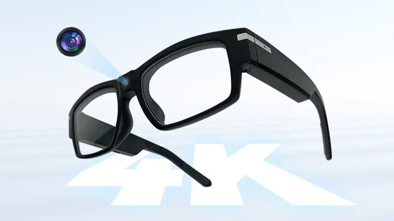 4K Camera Smart Glasses